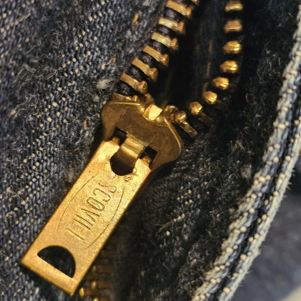 Vintage 60s Levi's 502 Jean Selvedge 36x30 FIT 36X27 Dark Rare #16 Button
